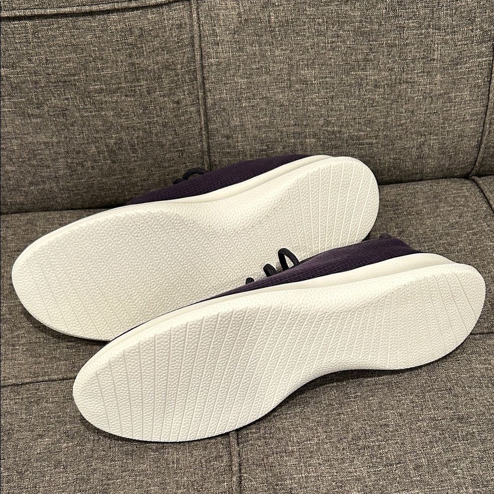 Allbirds Men's Dark Purple Tree Runner Athletic Shoes - Picture 3 of 4